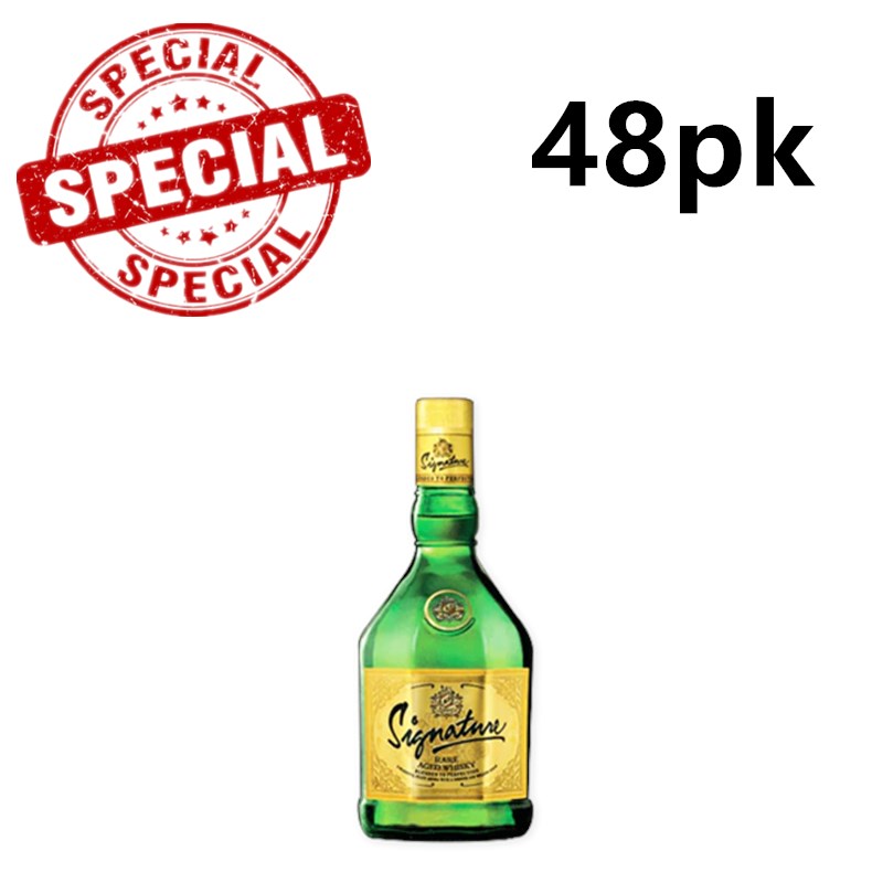 Signature Whisky 180ml 48PK Full Case Deal